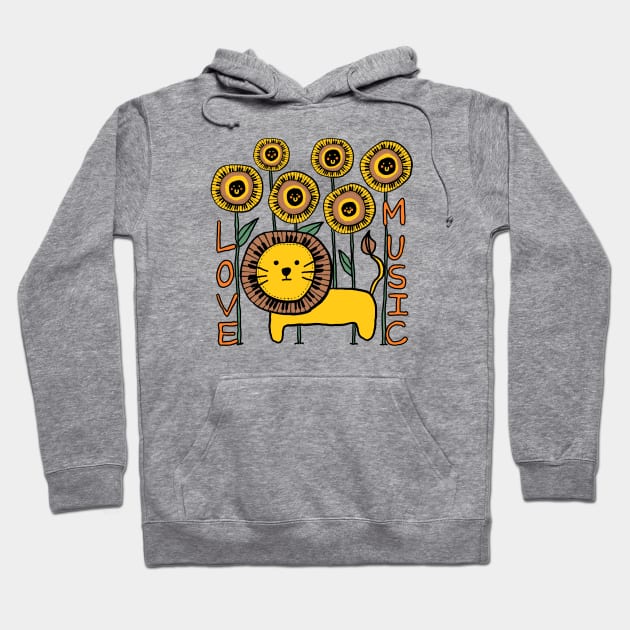 love music Hoodie by zzzozzo